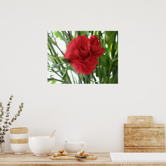 Impression Carnation rouge (Cuisine)