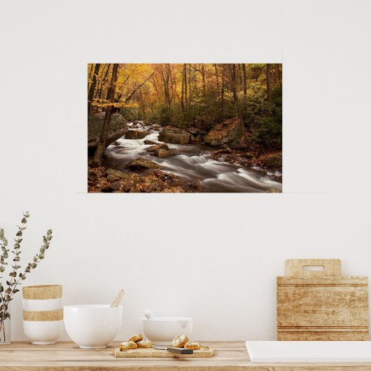Impression cascade d'automne (Cuisine)