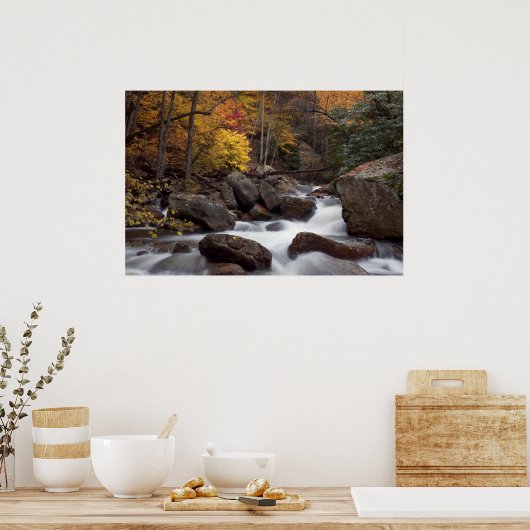 Impression cascade d'automne (Cuisine)