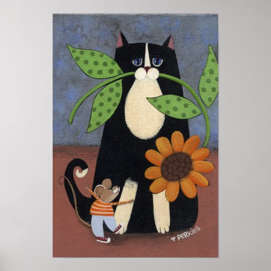 Impression Cat et souris (Devant)