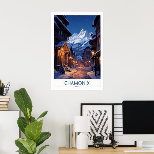 Impression Chamonix 1 (Bureau à domicile)