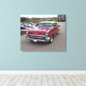 Impression Chevy Bel-Air 1957 (Insitu (Plancher de Bois))