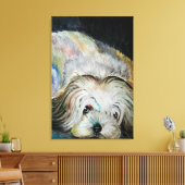 Impression Chien de Compagnie Toile Imprimée - Pei (Insitu(Salon))