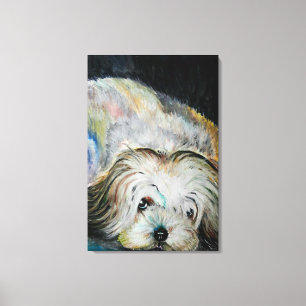 Impression Chien de Compagnie Toile Imprimée - Pei
