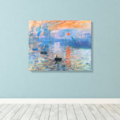 Impression Claude Monet, lever du soleil (Insitu (Plancher de Bois))