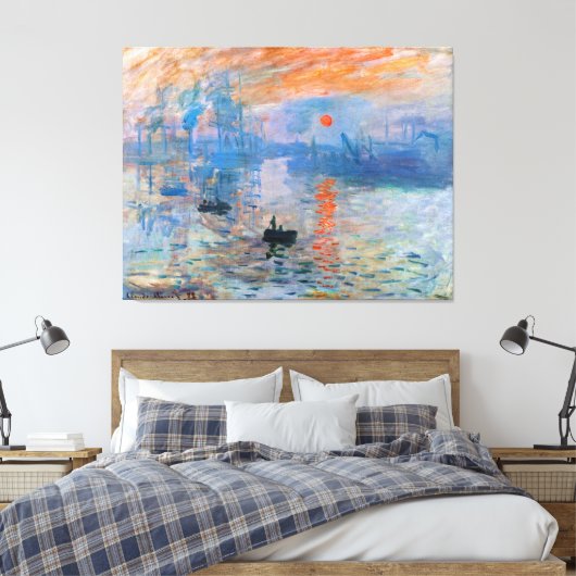 Impression Claude Monet, lever du soleil (Insitu(Chambre))
