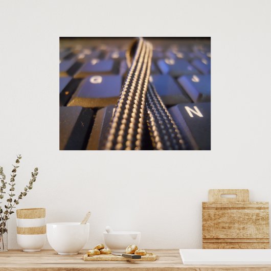 Impression clavier de l'ordinateur (Cuisine)