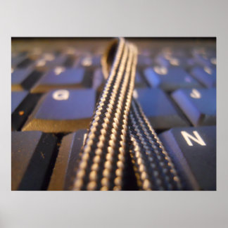 Impression clavier de l'ordinateur