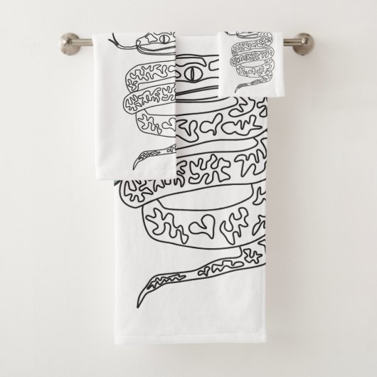 Impression Coeurs de serpent (En situation)