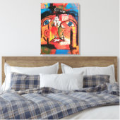 Impression Collage Toile Étirée Imprimée (Insitu(Chambre))