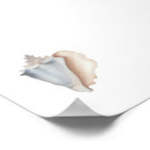 Impression conique aquarelle (Coin)