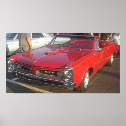 Impression convertible Pontiac GTO 1966 (Devant)