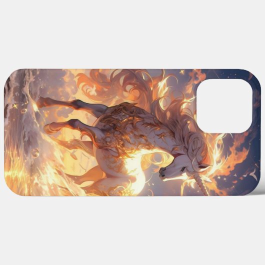 Impression coque iphone en or de cheval rare (Verso (horizontal))