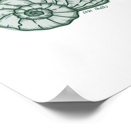 Impression coquillage (Coin)