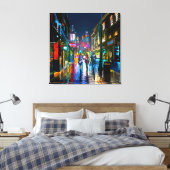 Impression couleur de scène de rue Abstraite (Insitu(Chambre))