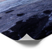 Impression crépusculaire du soir côtier (Coin)