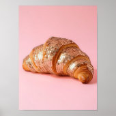 Impression Croissant Rose Impression Éclectique Ma (Devant)