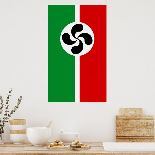 Impression croix basque (Cuisine)