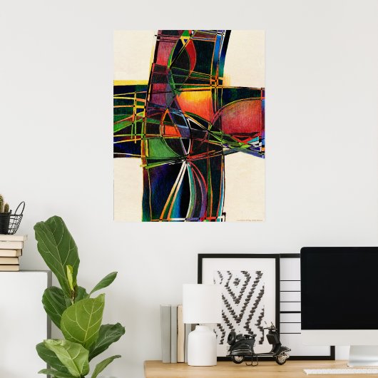 Impression "Cruciform 16" (Bureau à domicile)