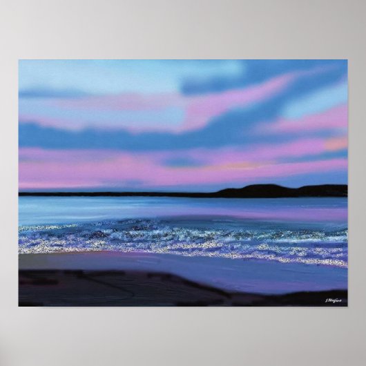 Impression Crystal Blue Water (Devant)