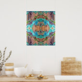 Impression Crystal Cave - Papier Poster Semi Gloss (Cuisine)