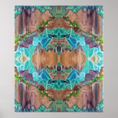 Impression Crystal Cave - Papier Poster Semi Gloss (Devant)