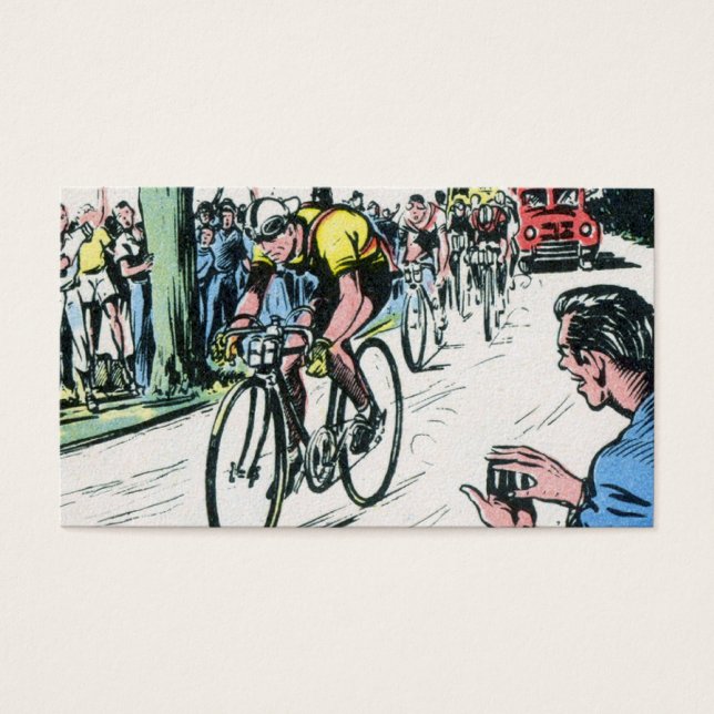 Impression cyclable vintage (Devant)