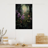 Impression d'Académie Sombre Orchidée, Forêt Sauva (Cuisine)