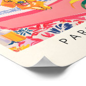 Impression Dachshund Art, Amusante Peinture Murale (Coin)