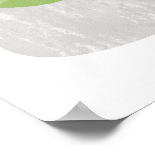 Impression d'affiche abstraite en détresse (Coin)