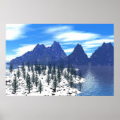 Impression d'affiche alpine (Devant)