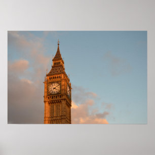 Impression d'affiche Big Ben à Londres