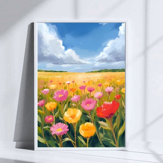 Impression d'affiche d'art de peinture de paysage 