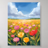 Impression d'affiche d'art de peinture de paysage  (Devant)