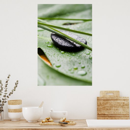 Impression d'affiche de bien-être/toile (Cuisine)