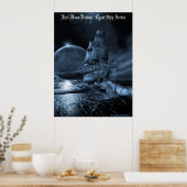 Impression d'affiche montante pleine lune (Cuisine)
