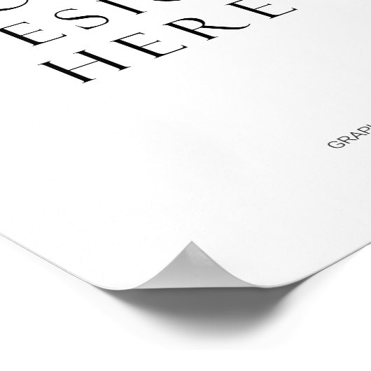 Impression d'affiche verticale Téléchargez votre c (Coin)