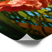 Impression d'affiches de fleurs hawaïennes (Coin)