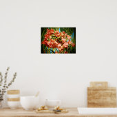 Impression d'affiches de fleurs hawaïennes (Cuisine)