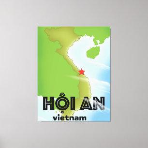 Impression d'affiches de voyage Hoi An Vietnam