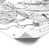 Impression d'affiches toujours longue (Coin)