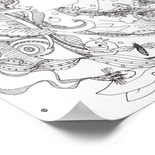 Impression d'affiches toujours longue (Coin)