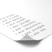 Impression d'affirmation des enfants (Coin)