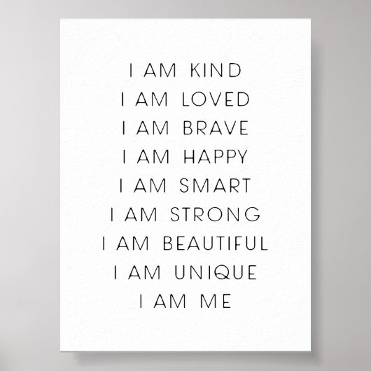 Impression d'affirmation des enfants (Devant)