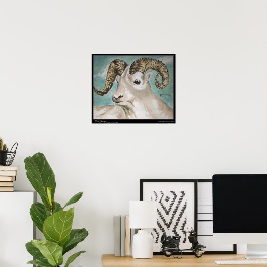 Impression Dall Sheep, Papier d'affiche de valeur (Bureau à domicile)