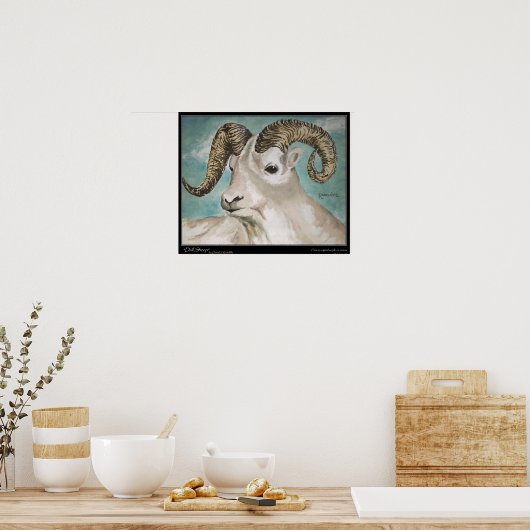 Impression Dall Sheep, Papier d'affiche de valeur (Cuisine)