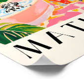 Impression dalmate, Peinture murale esthétique, Ch (Coin)