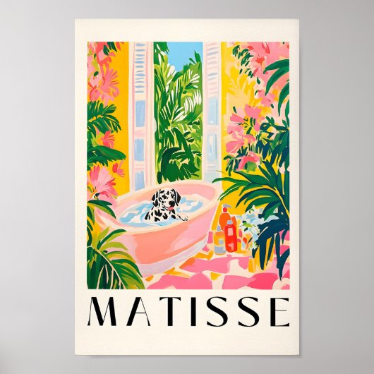 Impression dalmate, Peinture murale esthétique, Ch (Devant)