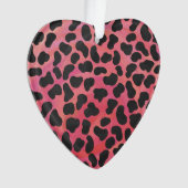 Impression Dalmatien noir et rouge (devant)