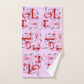 Impression d'amour (Serviette à main)